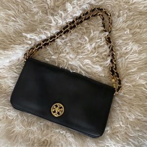 Tory Burch Black Crossbody Convertible Clutch